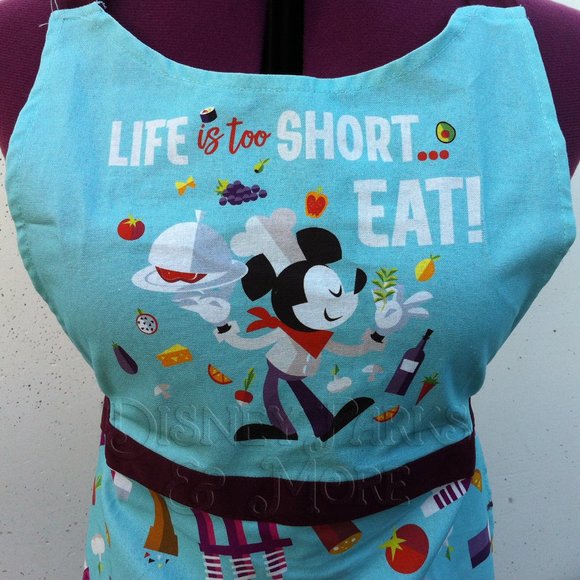 Disney Parks Food & Wine Apron Chef Mickey Mouse DCA Icons California Adventure - Picture 3 of 7